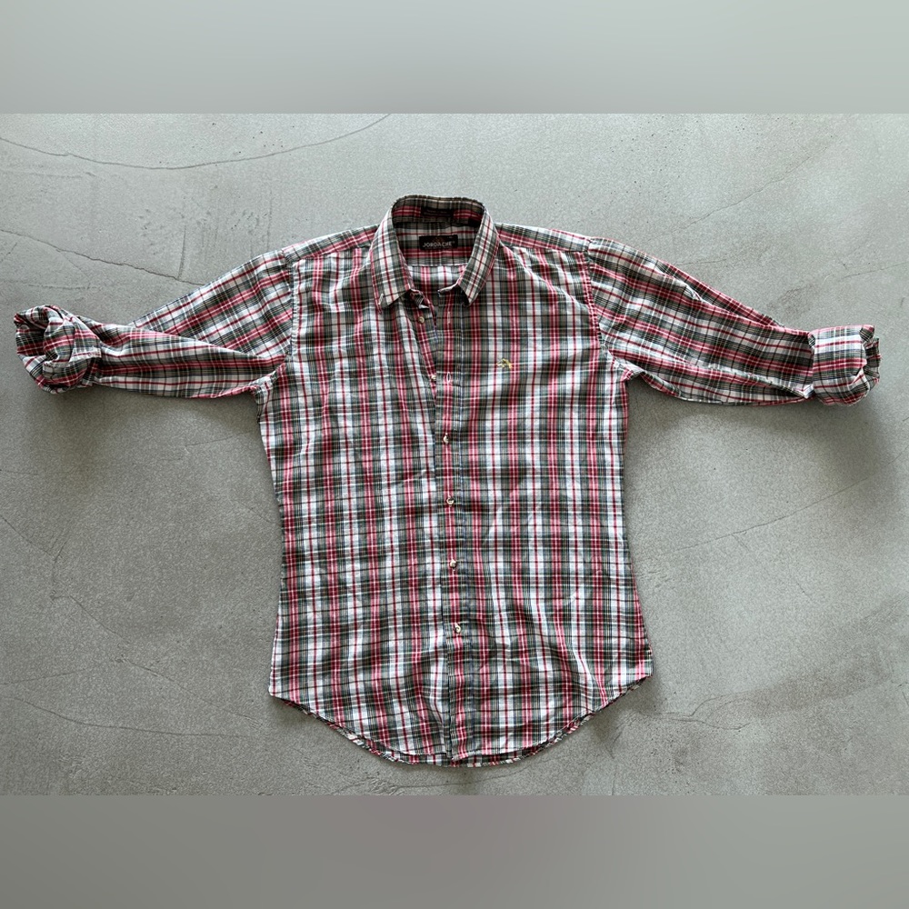 Vintage 1980s Jordache plaid button up